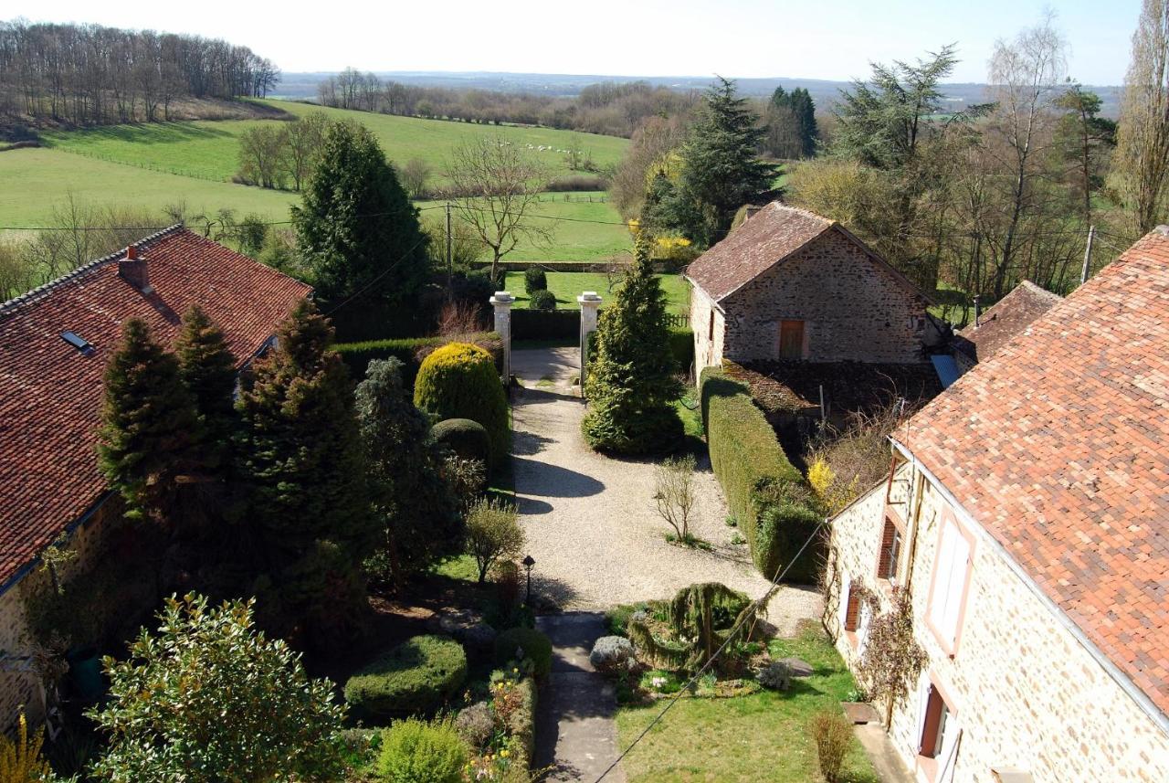 Gite Les Glycines Diges Extérieur photo